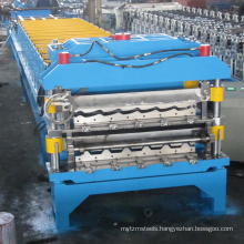 corrugated steel sheet and colored steel wall roof panel cold roll forming machine